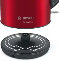 Bosch Bouilloire Gris/Rouge TWK3P424