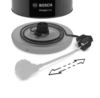 Bosch Bouilloire Noir TWK3P423