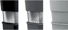 Bosch Extracteur Noir/Inox MESM731M