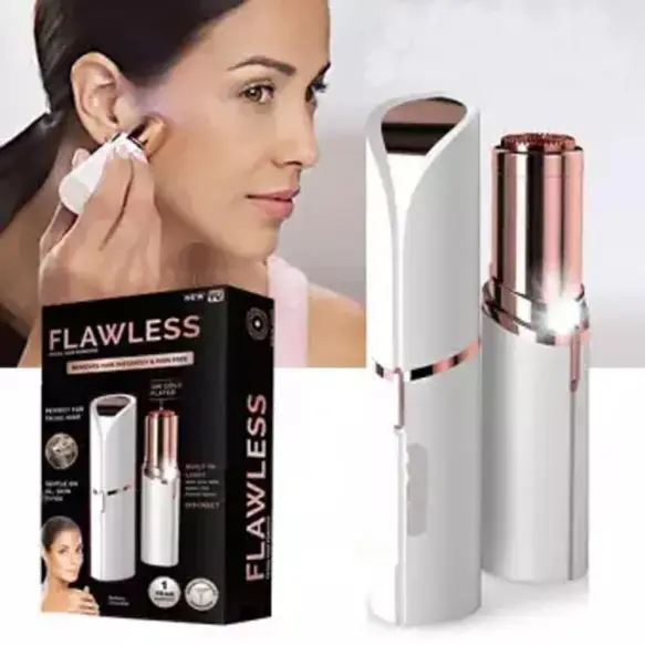 Flawless épilateur pour sourcils et visage rechargeable