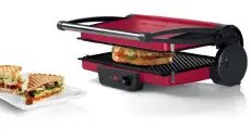 Bosch Grill à viande Rouge TCG4104