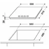 Whirlpool GMA Plaque 6422/IXL