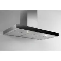 WHIRLPOOL Hotte décorative-Inox AKR759/1IX