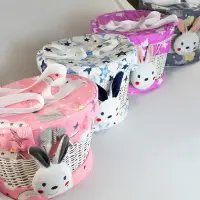 Panier de rangement bébé et enfants-Blanc