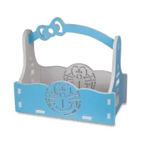 Caisse de rangement pour produit bébé-Bleu