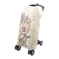 SEVIBEBE Housse de poussette en mousseline