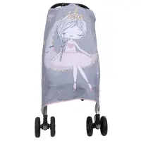 SEVIBEBE Housse de poussette en mousseline