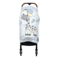 SEVIBEBE Housse de poussette en mousseline