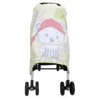 SEVIBEBE Housse de poussette en mousseline