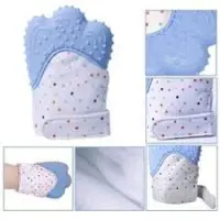 BABYJEM Gant de dentition en silicone