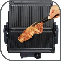 Tefal Minute Grill GC205012 Noir/Argent