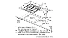 BOSCH Plaque de cuisson Série 6 PCP6A5B90M