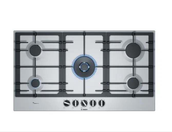 BOSCH Plaque de cuisson 90 cm INOX PCR9A5B90M