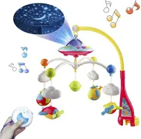 Huanger Cloche de lit de bébé mobile