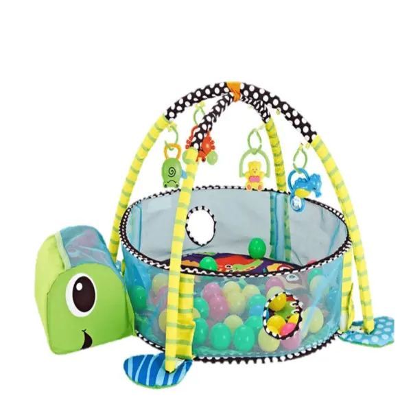 Tapis de jeu 3 en 1- thème des animaux- Tortue