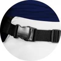 Sevibebe Élingue Bébé avec ceinture - Noir, Gris, Vert