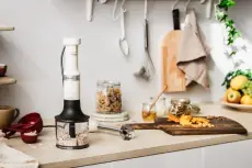 Kitchenaid Bars Mixeur Beige acier inoxydable