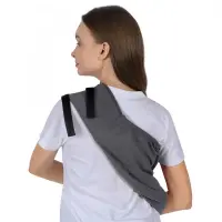 Sevibebe Porte-bébé épaule Bleu Vert Gris