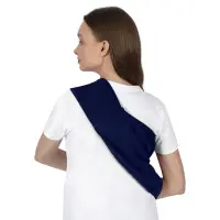 Sevibebe Porte-bébé épaule Bleu Vert Gris