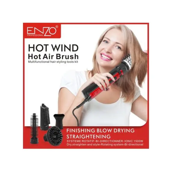 Brosse Cheveux Rotative Enzo En-6202