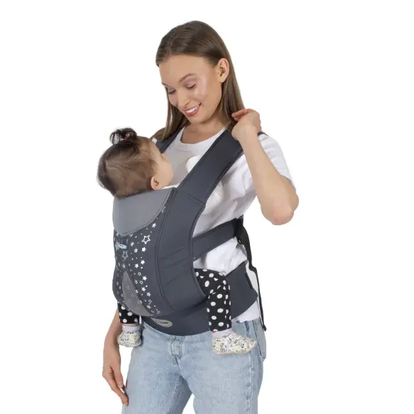 Sevibebe Porte-Bébé Kangourou de luxe  Bleu marine