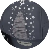 Sevibebe Porte-Bébé Kangourou de luxe  Bleu marine