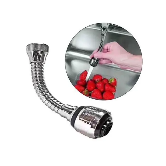 Daluxe Douchette flexible 360° - Acier Inoxydable