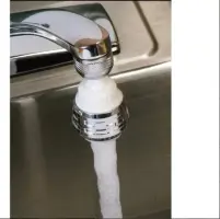 Douchette de robinet  en Blanc