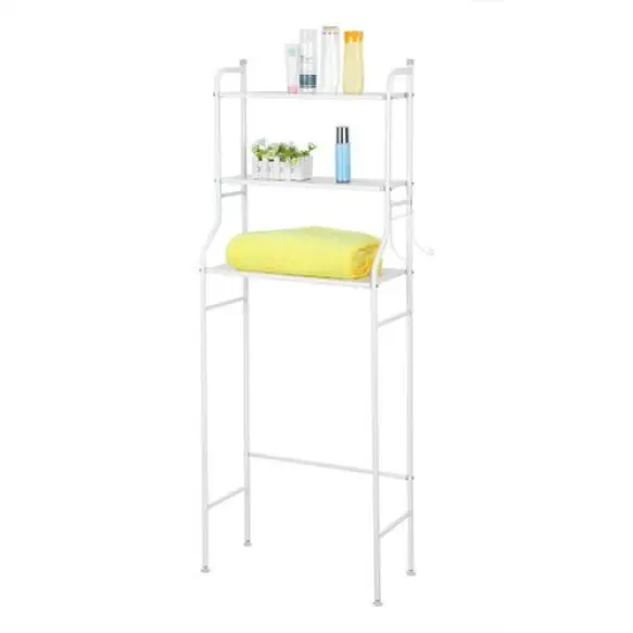 Etagère de rangement pour la salle de bain  Blanc