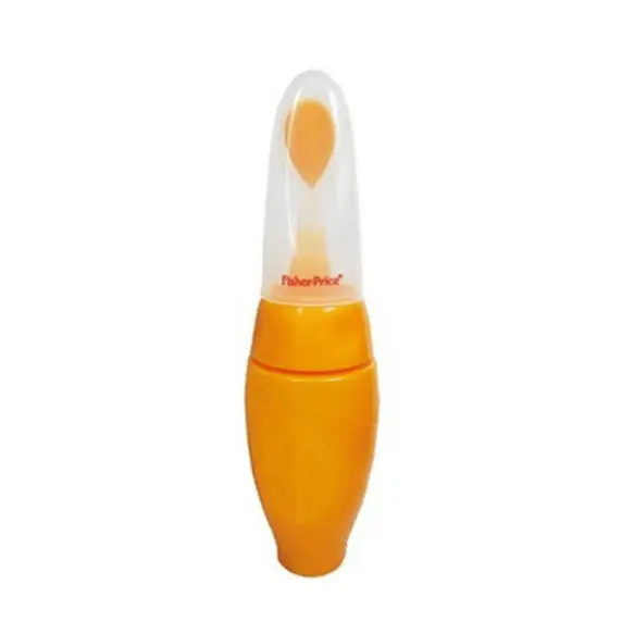 Biberon cuillère en silicone pour bébés&nbsp;Orange