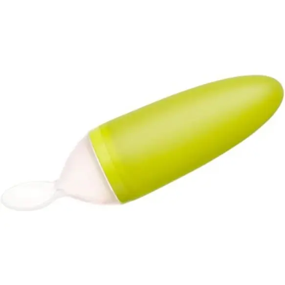 Biberon cuillère &nbsp;en silicone pour bébés&nbsp;Vert