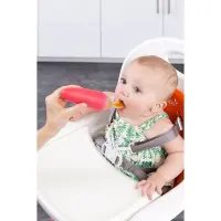 Biberon cuillère &nbsp;en silicone pour bébés&nbsp;Rose