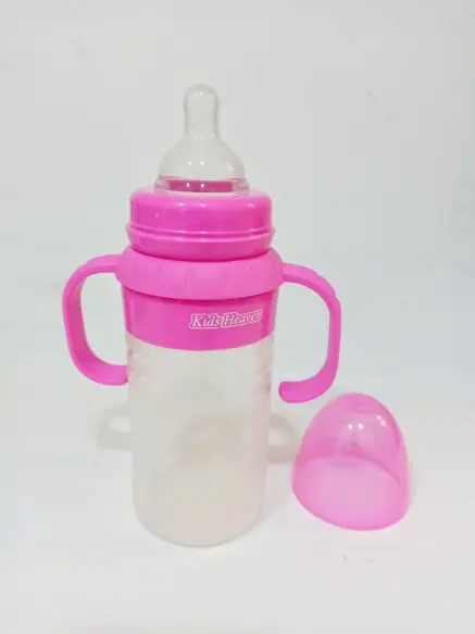 KidsHeaven  Biberon avec poignées 250ml Rose