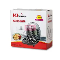 KitChef Gaufrier électrique 2 tranches  KT-109