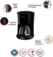 Moulinex Cafetières Filtre Principio fg260811