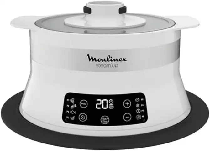 Moulinex Steam Up Cuiseur Vapeur Blanc VJ504010
