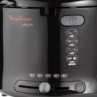 Moulinex Friteuse Uno Noir/Gris AF125810