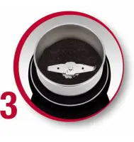 Moulinex Moulin à Café Ar110830 Noir (pièce)
