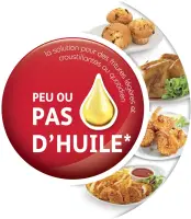 Moulinex Easy Fry  Friteuse Sans Huile Capacité XL EZ401810