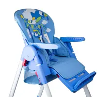 Shenma Chaise haute Multi-positions Bleu