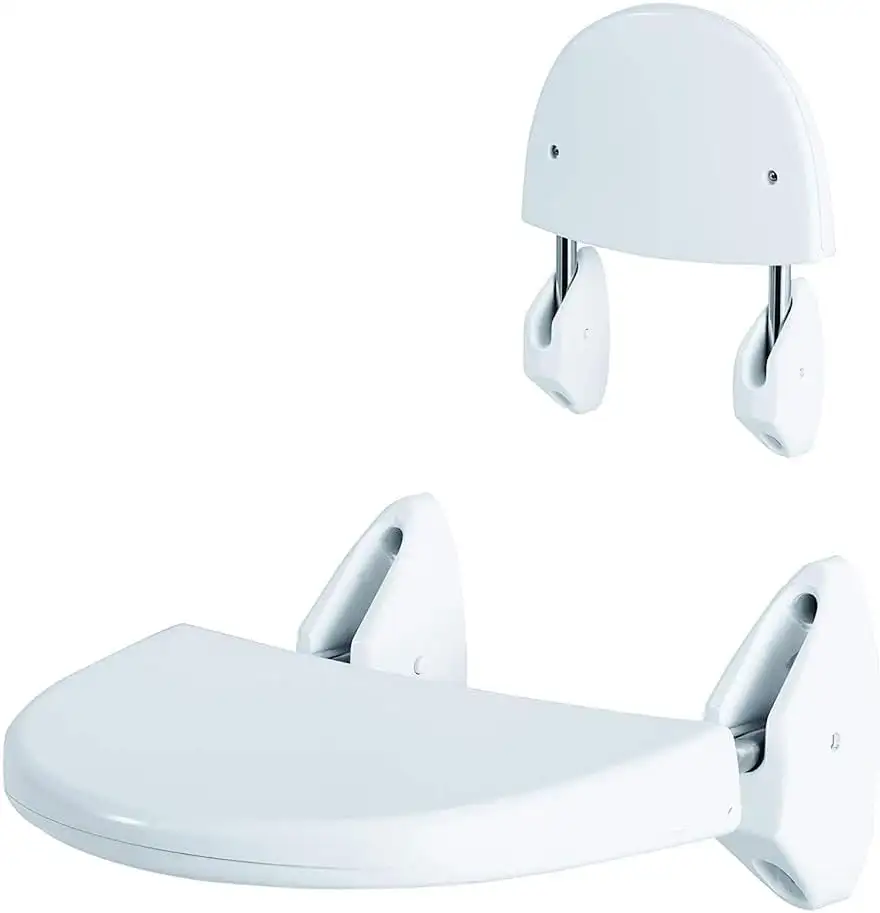 Primanova Tabouret de bain pliant KV07 Blanc
