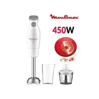 Moulinex Mixeur Plongeant Easychef  Dd452110  Blanc