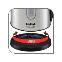 Tefal Bouilloire Express 1.7L Inox Noir KI110F10