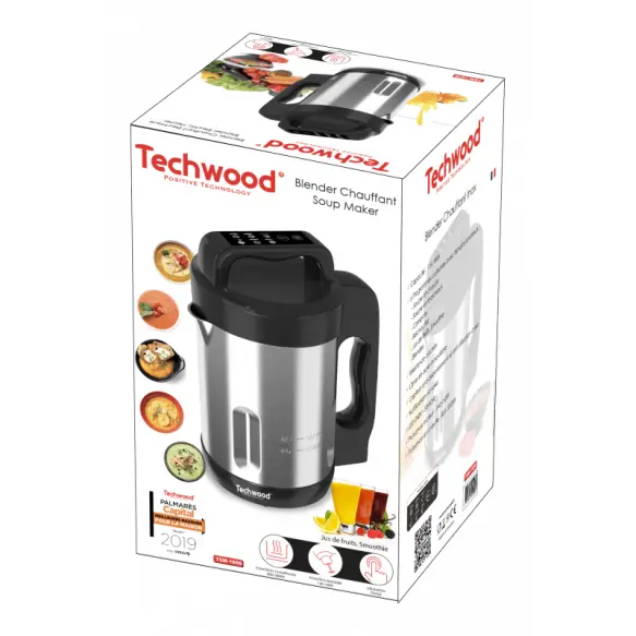 Techwood Blender Chauffant Inox TSM-1656