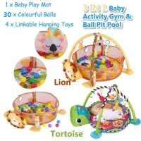 Baby Activity Gym tapis de jeux 3en1 pour bébé