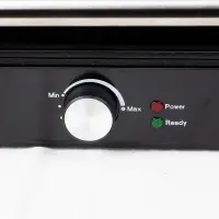 KitChef grille panineuse 2000 watt  KT-401 Noire