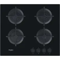 Whirlpool  table de cuisson gaz  4 foyers GOB616NB