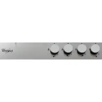 Gazinière Whirlpool: gaz 4 feux - GMA 6422