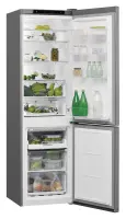 Whirlpool W7911IOX Réfrigérateur Combiné Inox 368 L