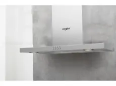 Hotte AKR 558/3 IX Whirlpool - Murale - 60cm